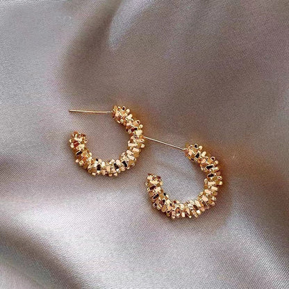 Heart Pearl 925 Silver Needle Earrings with Tassels