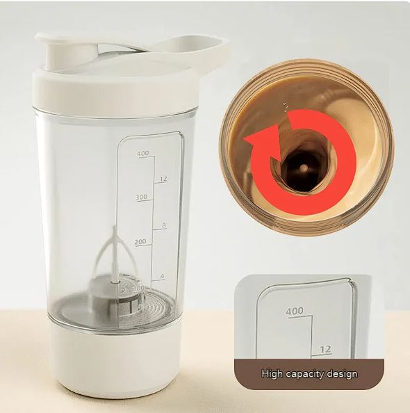 Electric Protein Shaker Bottle – Automatic Mixing Cup