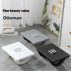 2026 Hot Selling Items Portable Foot Rest Under Desk Ergonomic Foot Stool with Massage Rollers for Home Office Comfort