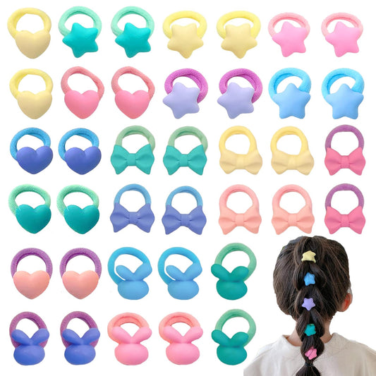 Tiny Tots 40pc Soft Elastic Hair Bands
