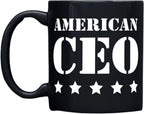 5 Stars AMERICAN CEO 11oz Stylish Coffee Mug