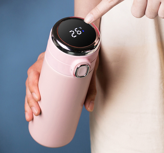 Smart Thermos Bottle with Temperature Display