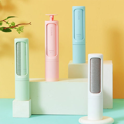 2-in-1 Reusable Pet Hair Remover Brush & Lint Roller