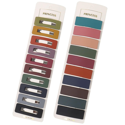 CandySnap 20Pcs Matte Hair Clips