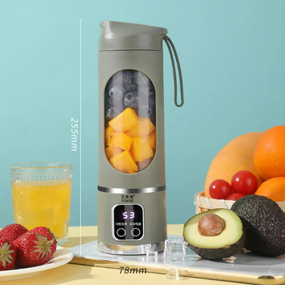 Portable Smoothie Blender Bottle – USB Rechargeable Mini Juicer Cup