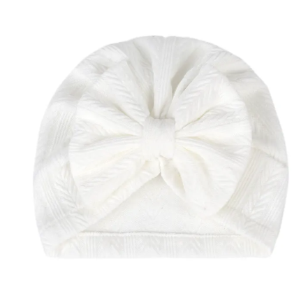 Baby Beanie Cap with Bow