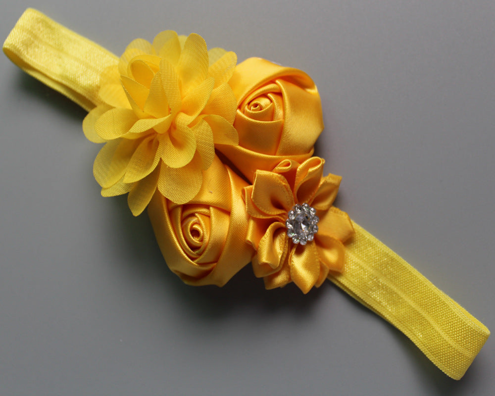 Kids' Chiffon Rose Hair Tie