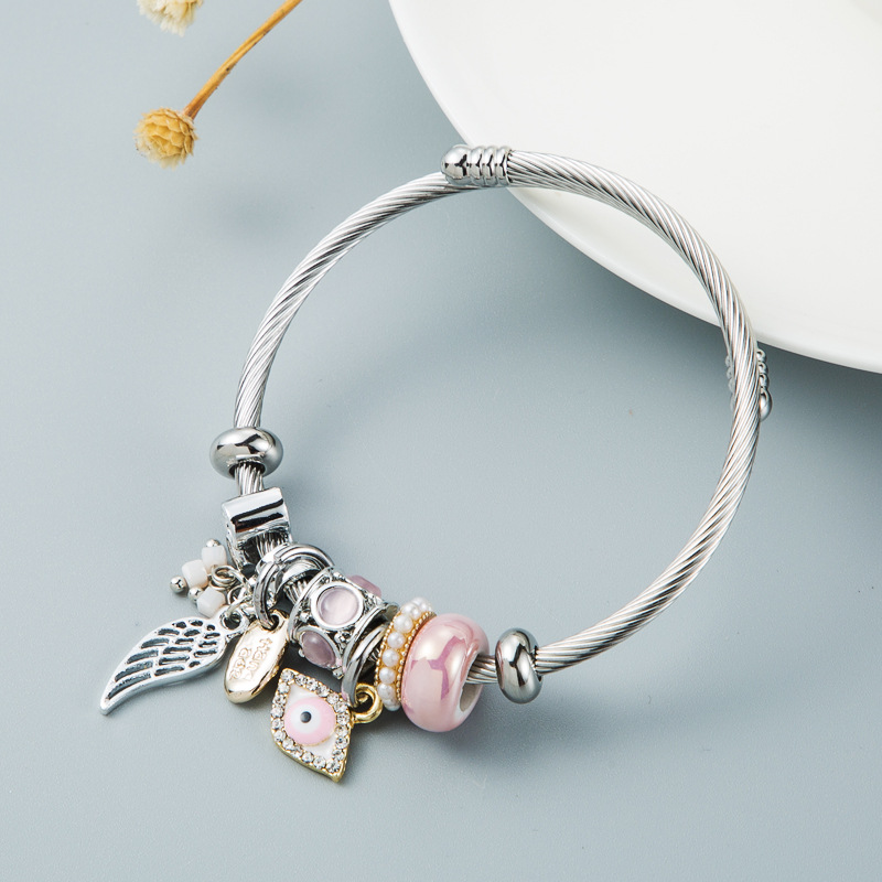 Devil's Eye Pendant Bracelet