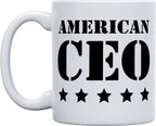 5 Stars AMERICAN CEO 11oz Stylish Coffee Mug