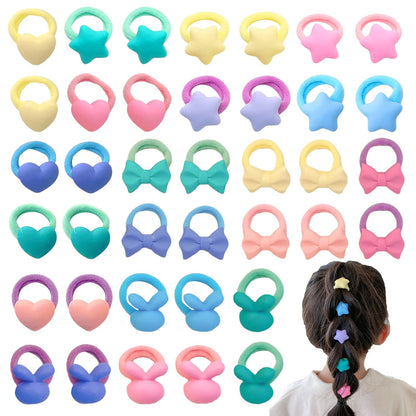 Tiny Tots 40pc Soft Elastic Hair Bands