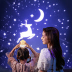 Rotating Star Projector Night Light with Music