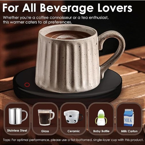 Mug Warmer – Electric Desk Cup Warmer for Coffee & Tea