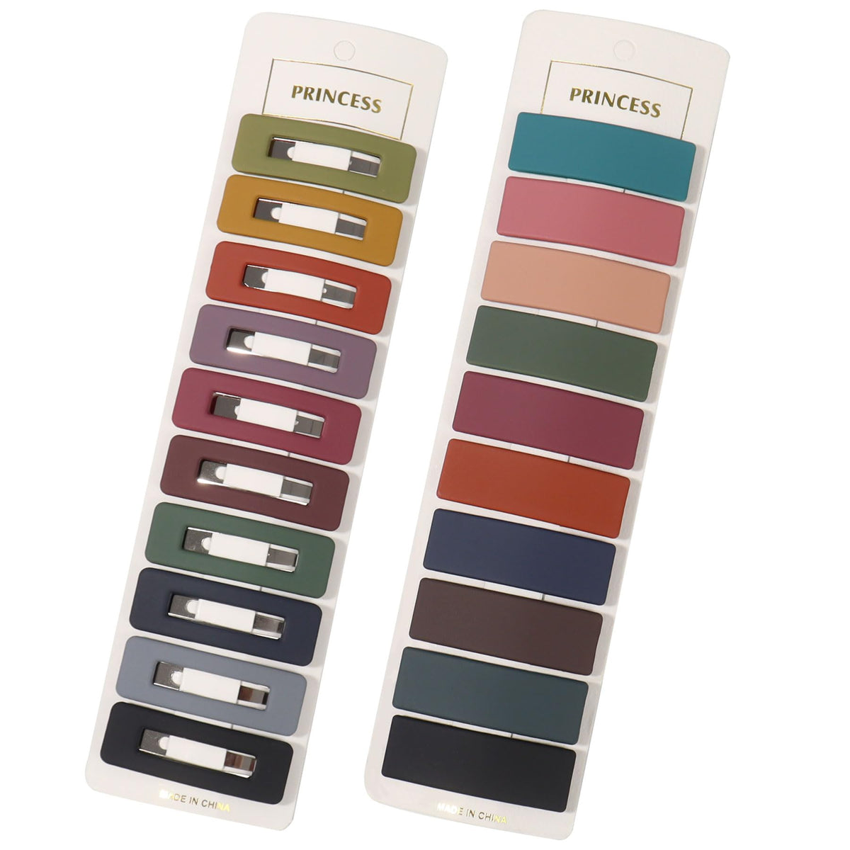 CandySnap 20Pcs Matte Hair Clips