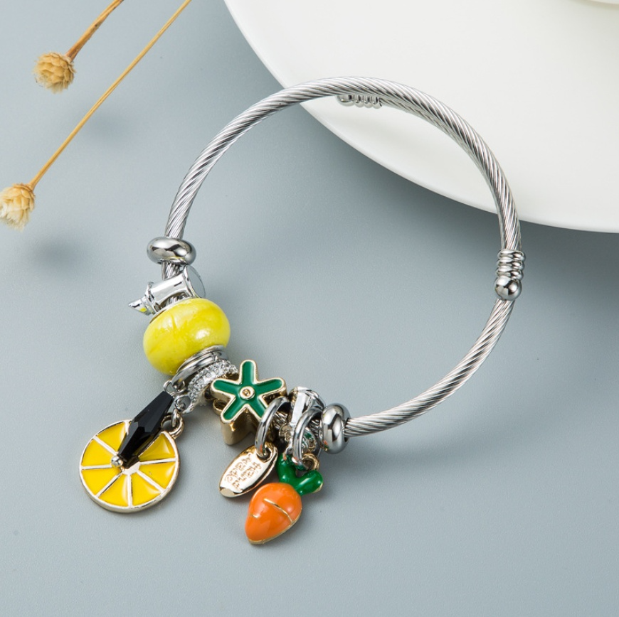 Devil's Eye Pendant Bracelet