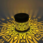 Sunflower Mandala Solar Light – Decorative Outdoor Wall Lamp