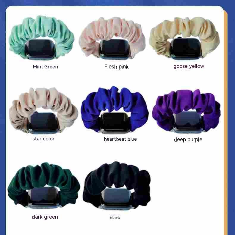 Chic Soft Silk Satin Hair Band Strap