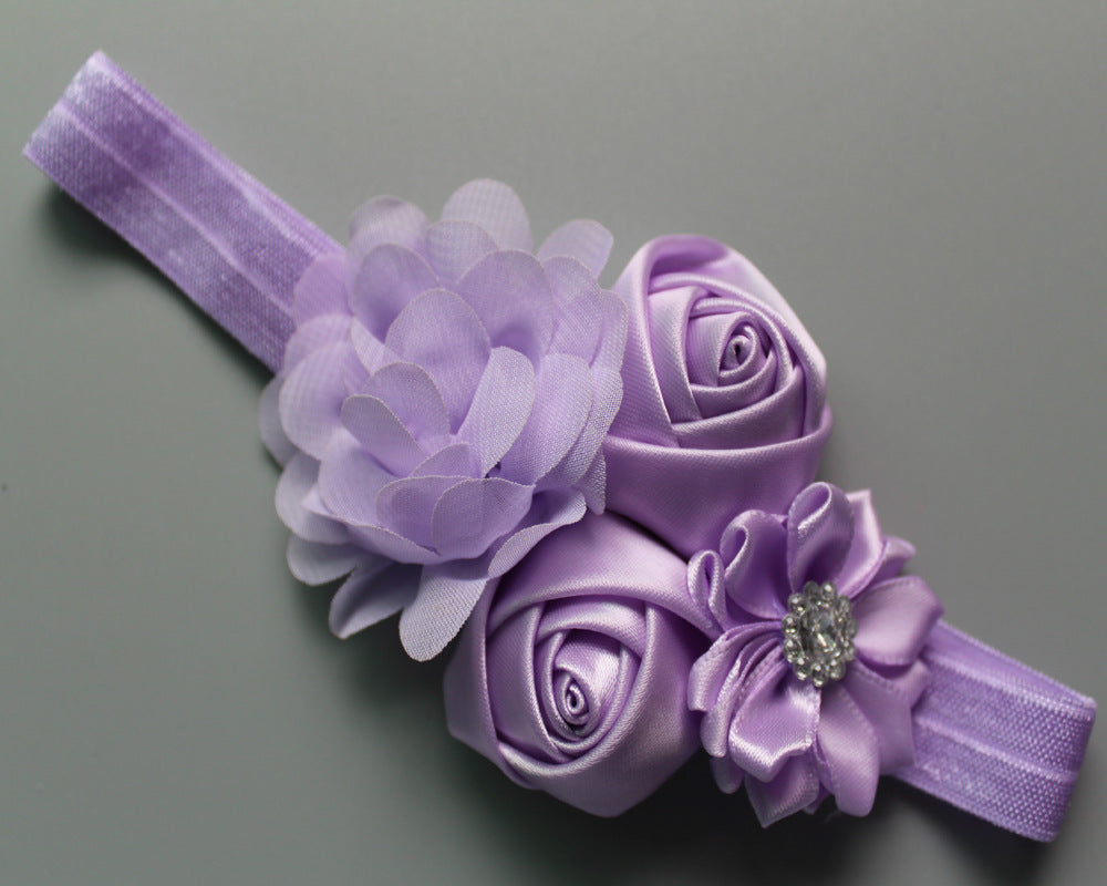 Kids' Chiffon Rose Hair Tie