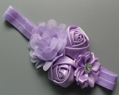 Kids' Chiffon Rose Hair Tie