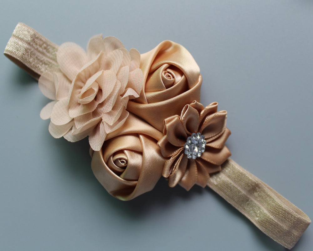 Kids' Chiffon Rose Hair Tie