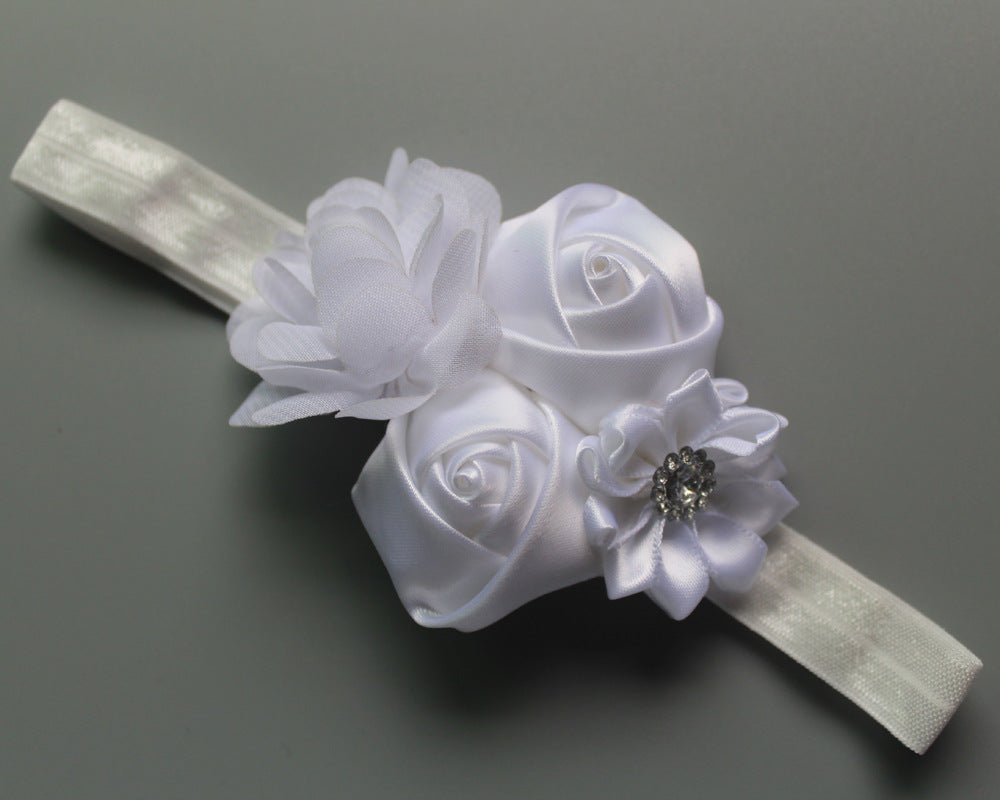 Kids' Chiffon Rose Hair Tie