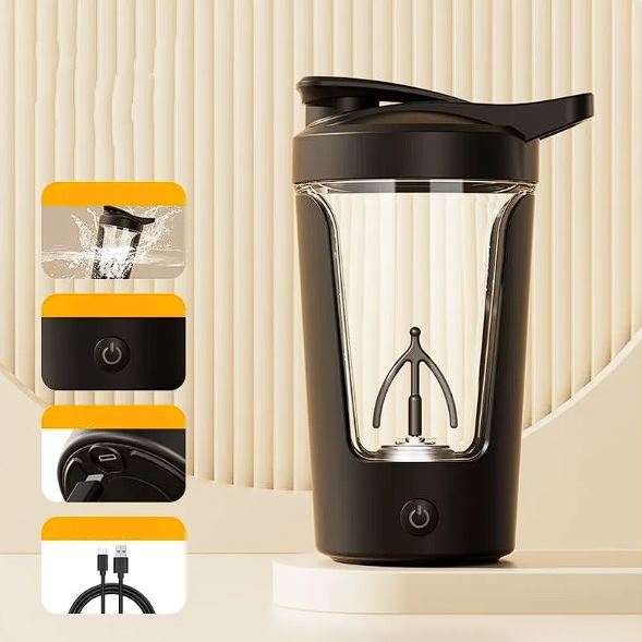 Electric Protein Shaker Bottle – Automatic Mixing Cup