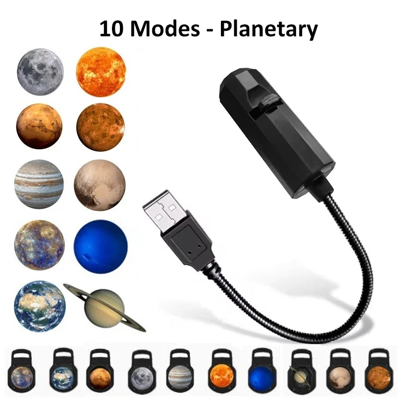 Galaxy Star Projection Lamp