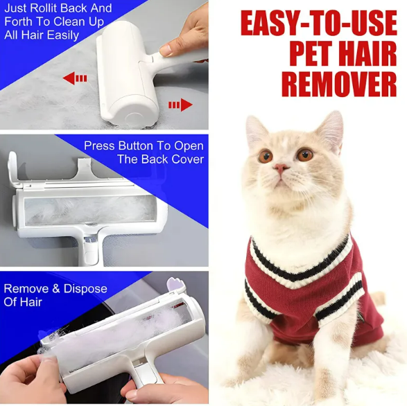 Eco-Friendly Pet Hair Cleaner Roller