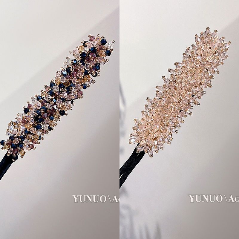 Chic Crystal Bun Creator for Women