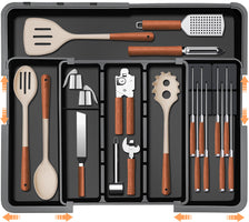 Expandable Kitchen Utensil Drawer Organizer