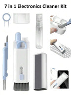 7-In-1 Cleaning Kit, Includes Earphone Cleaning Pen, Cleaning Cloth, Brush, Key Extractor, Detachable Memory Stick, Cleaning Tip, Phone Holder, Density Brush, Laptop Keyboard Cleaning Set, Electronic Screen Cleaning Tools, Multi-Functional Brush For Camer