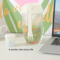 Fresh Salad Meal Shaker Cup