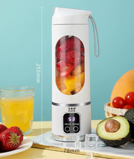 Portable Smoothie Blender Bottle – USB Rechargeable Mini Juicer Cup