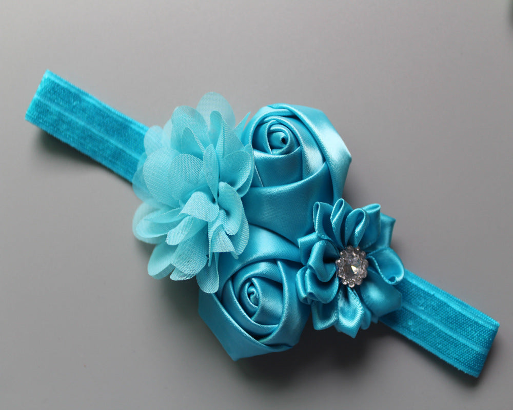 Kids' Chiffon Rose Hair Tie