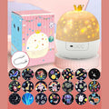 Rotating Star Projector Night Light with Music