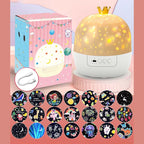 Rotating Star Projector Night Light with Music