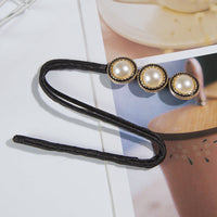 Trendy Pearl Bun Maker Hair Clip for Women