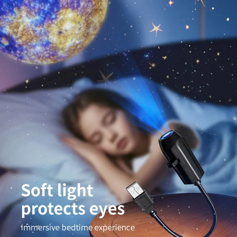 Galaxy Star Projection Lamp