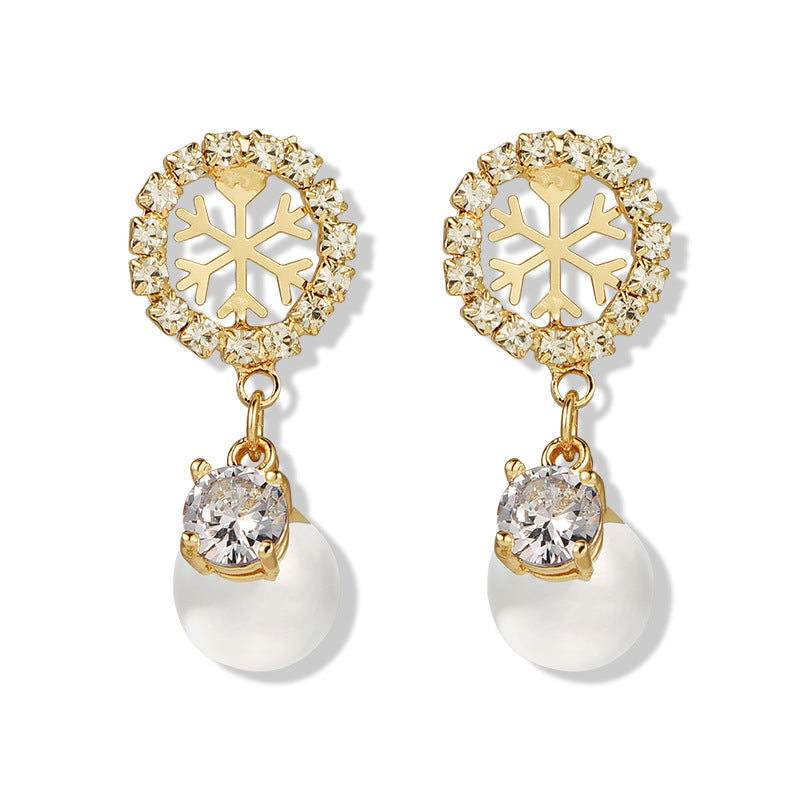 925 Silver Bow Earrings with Pearl Heart and Tassels