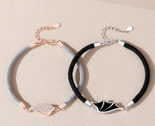 Creative Fashion Angel Devil Couple Bracelet