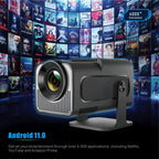 HY320 home bedroom portable projector 1080P business office projector wall projection mini portable