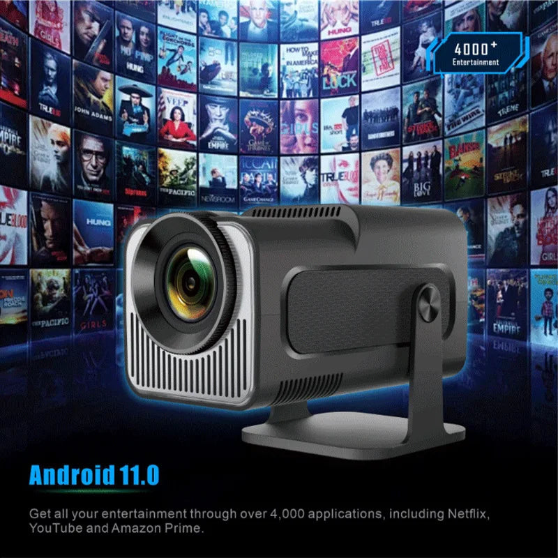 HY320 home bedroom portable projector 1080P business office projector wall projection mini portable