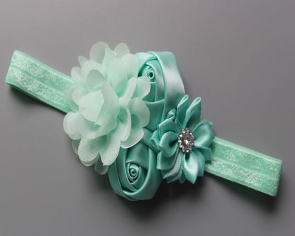 Kids' Chiffon Rose Hair Tie