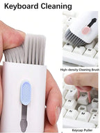 7-In-1 Cleaning Kit, Includes Earphone Cleaning Pen, Cleaning Cloth, Brush, Key Extractor, Detachable Memory Stick, Cleaning Tip, Phone Holder, Density Brush, Laptop Keyboard Cleaning Set, Electronic Screen Cleaning Tools, Multi-Functional Brush For Camer