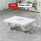 2026 Hot Selling Items Portable Foot Rest Under Desk Ergonomic Foot Stool with Massage Rollers for Home Office Comfort