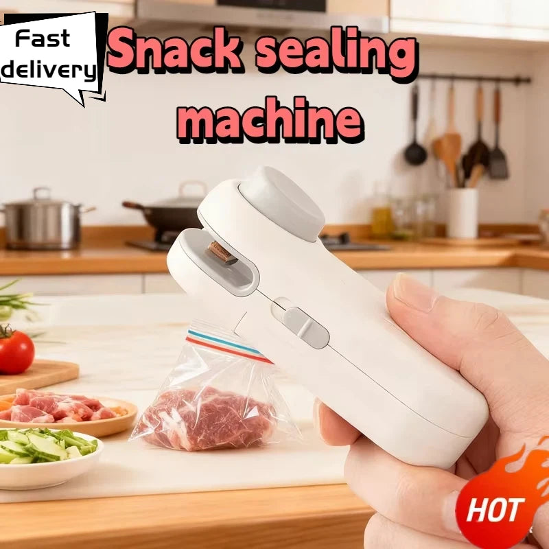 Mini Snack Sealing Machine Ensure Food Airtightness Extend Shelf Life Packaging Plastic Bags Vacuum Sealing Machine 2026 New