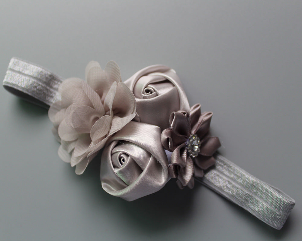 Kids' Chiffon Rose Hair Tie