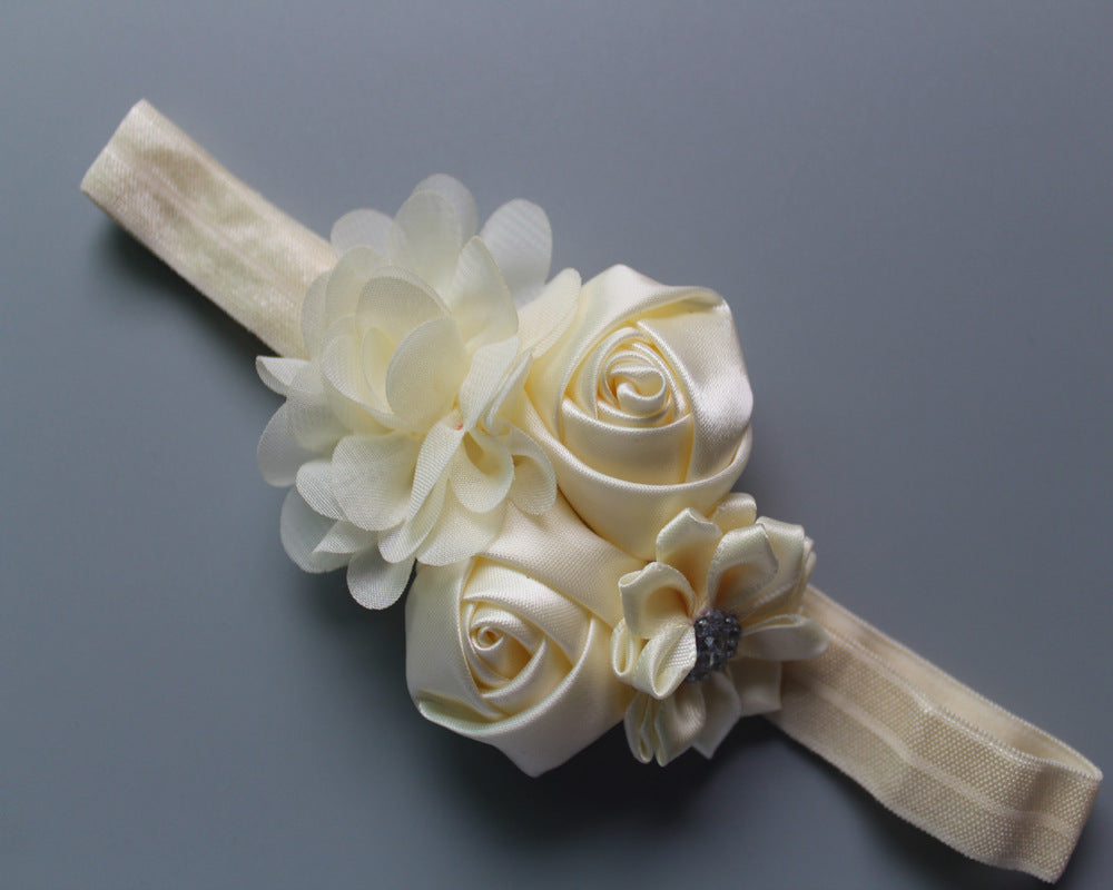 Kids' Chiffon Rose Hair Tie
