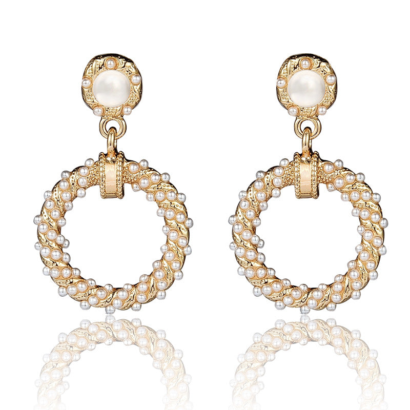 925 Silver Bow Earrings with Pearl Heart and Tassels