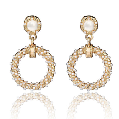 925 Silver Bow Earrings with Pearl Heart and Tassels