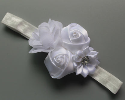 Kids' Chiffon Rose Hair Tie